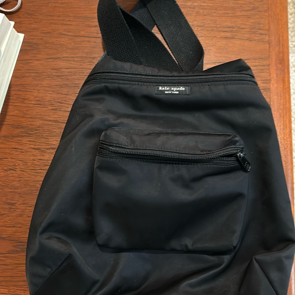 kate spade Zip Nylon Backpack 90s Y2K